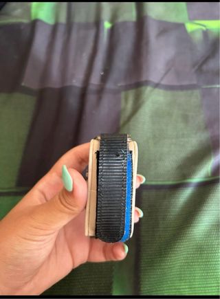 Relógio Pulseira Azul e Prateado