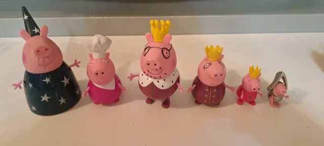Figuras Peppa Pig (6 unidades)