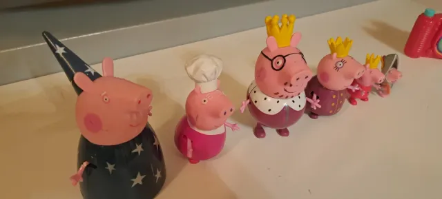 Figuras Peppa Pig (6 unidades)