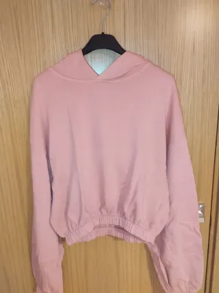 Sudadera rosa