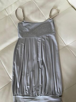 Vestitino con bretelline e brillantini