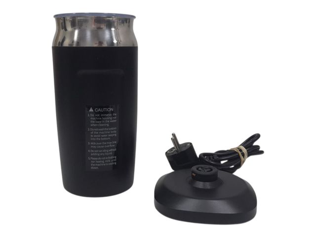 Espumador de leche Shardor negro/plateado