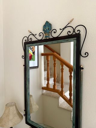 Conjunto Mesa y Espejo Decorativo