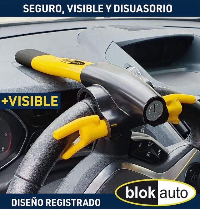 Bloqueo Volante Coche Antirrobo