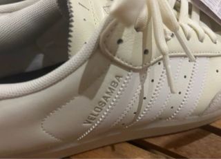 Zapatillas Adidas Velosamba Beige/Blanco