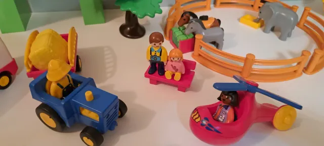 Lote playmóbil 123, para cuando son peques.