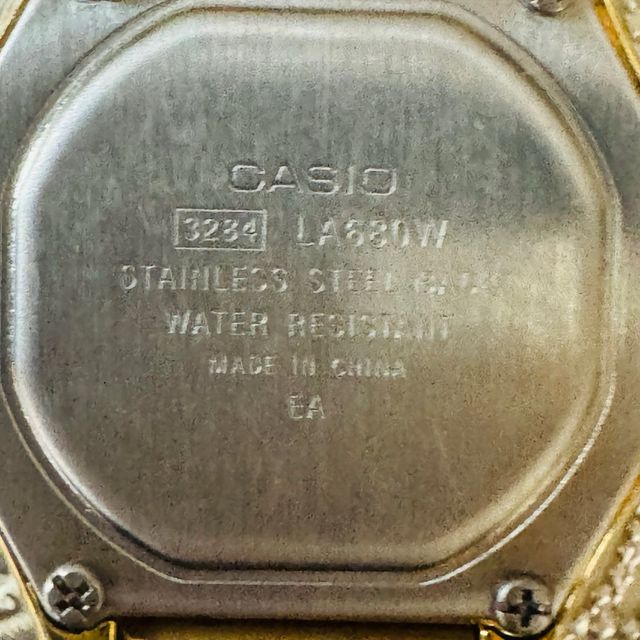 Orologio Casio LA680WGA-9CDF Oro