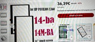 Ordenador Portátil Convertible HP 8gb RAM 1Tb ROM