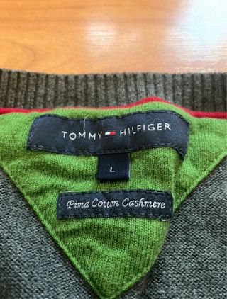 Jersey Tommy Hilfiger Talla L Original Vintage