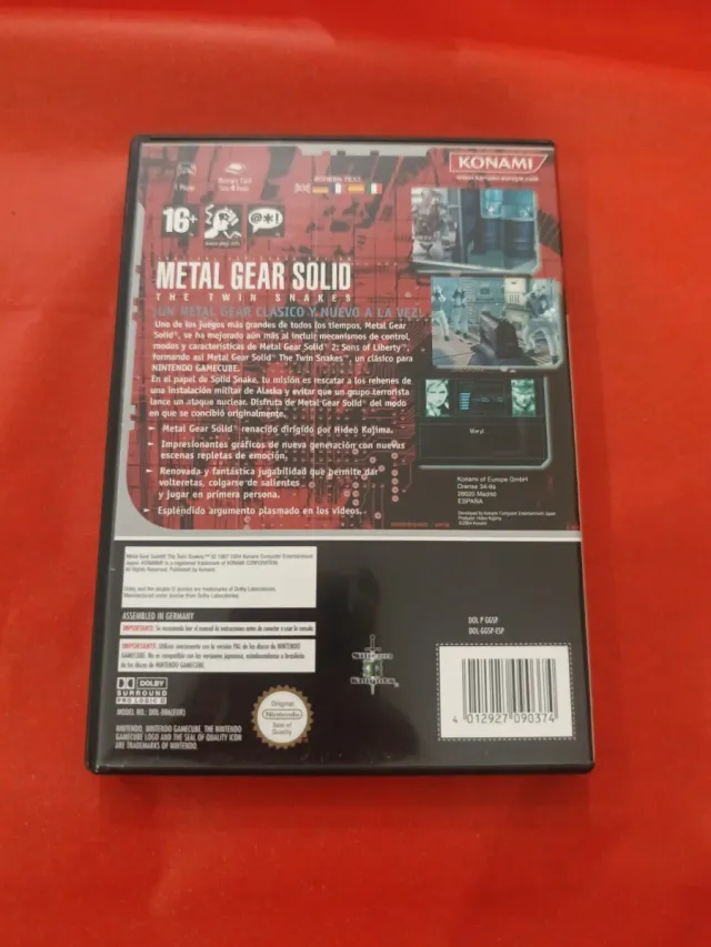 Metal Gear Solid The Twin Snakes GameCube