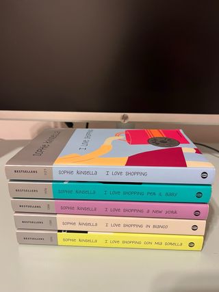 set 5 libri “I love shopping”