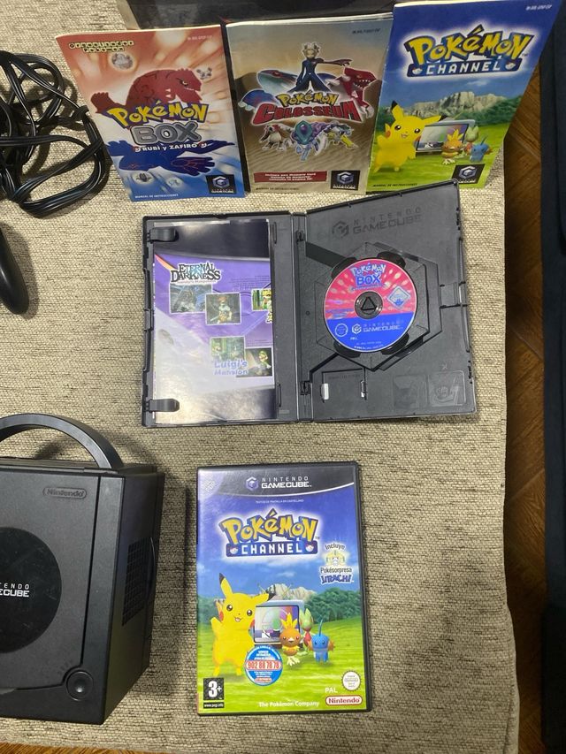 Nintendo Gamecube + Pokémon Box, Colosseum, Channe