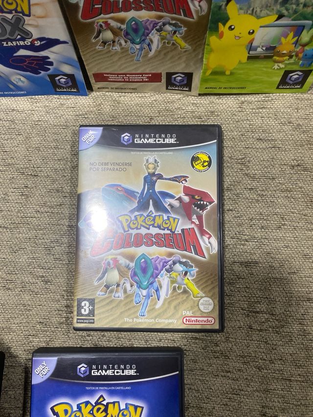 Nintendo Gamecube + Pokémon Box, Colosseum, Channe