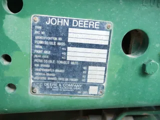 Tractor John Deere 6520