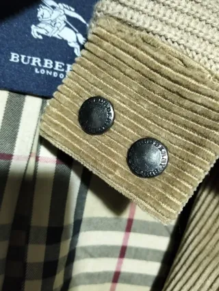 Chaqueta Burberry Beige Multicolor