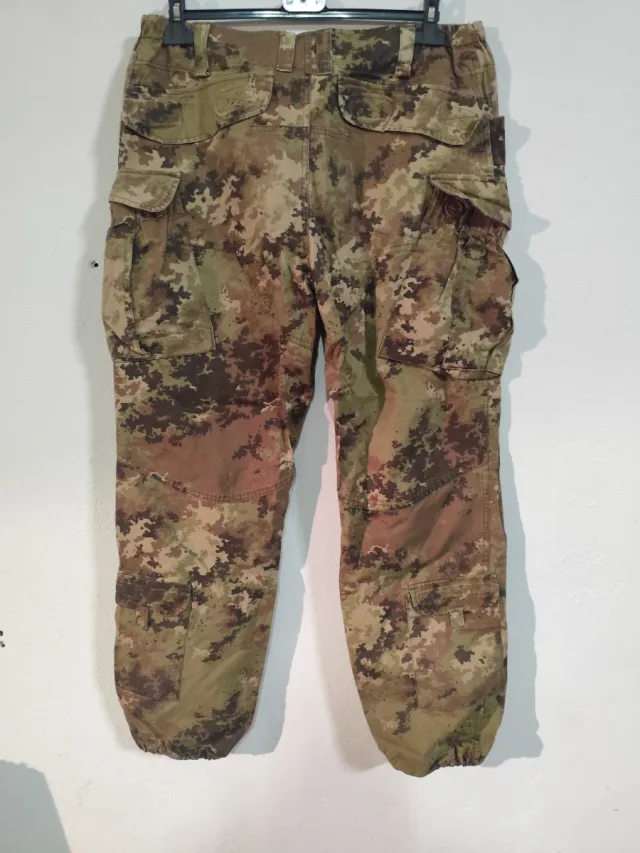 Pantaloni Mimetici Esercito Italiano Taglia 50