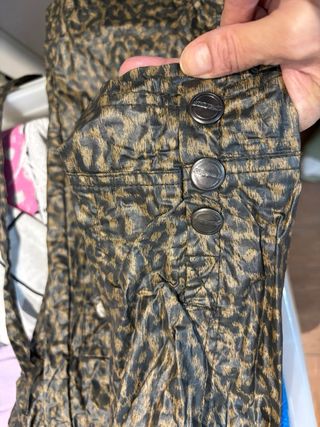 Chubasquero animal print