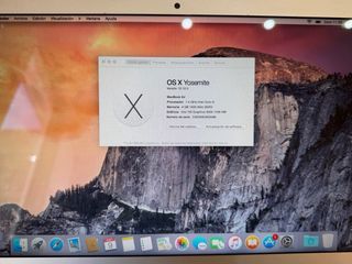 MacBook Air 13.3 128GB 4GB 2014 Plata