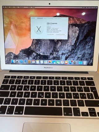 MacBook Air 13.3 128GB 4GB 2014 Plata
