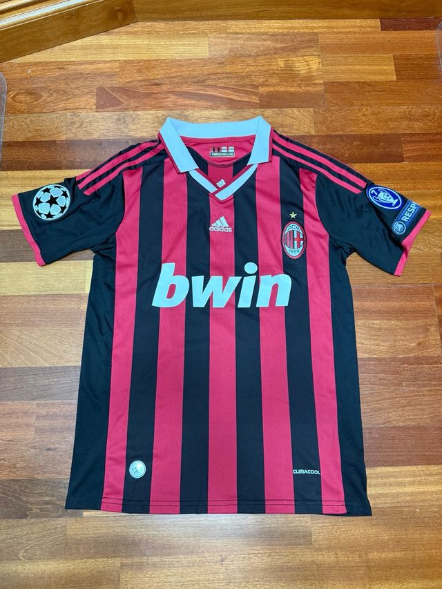 Camiseta AC Milan 2009 Ronaldinho #80 Oficial