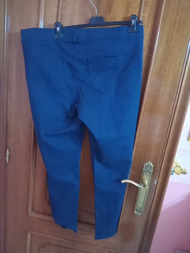Leggings estilo vaquero talla 46 azul