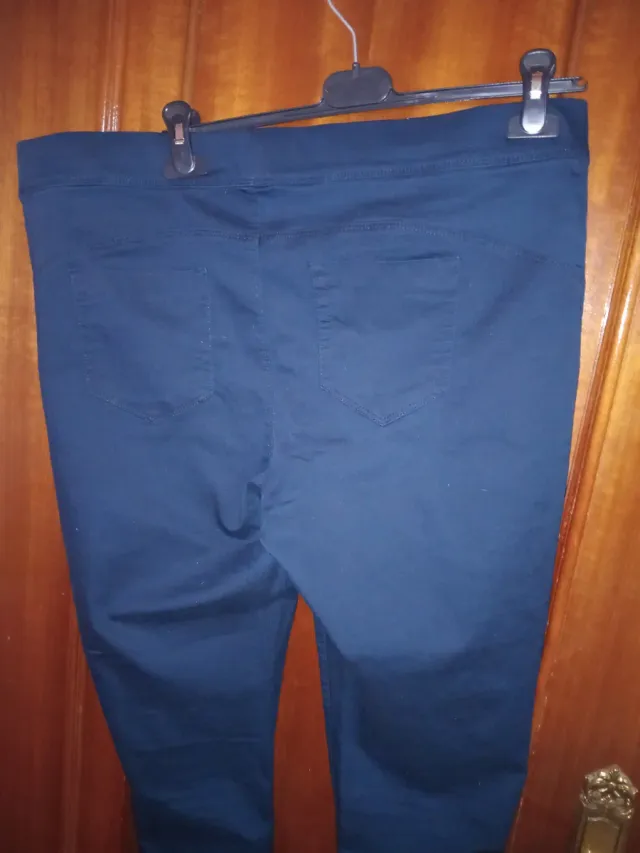 Leggings estilo vaquero talla 46 azul