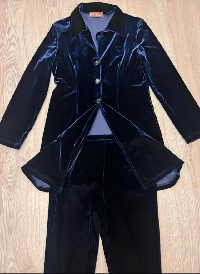 Traje terciopelo Ebert Italia