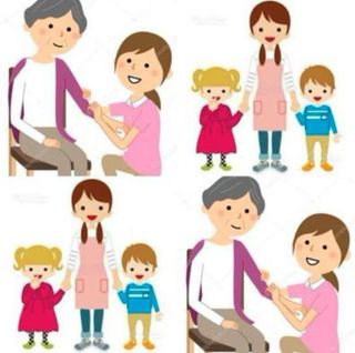 cuidado de personas mayores o niñera