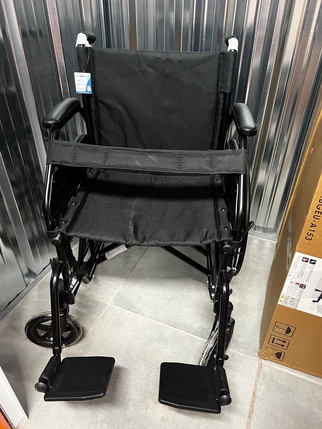 Silla de Ruedas Manual Plegable