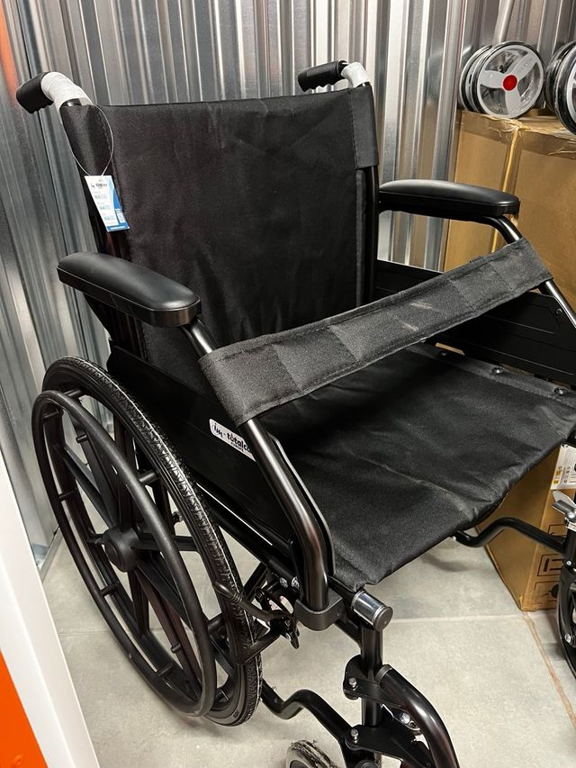 Silla de Ruedas Manual Plegable