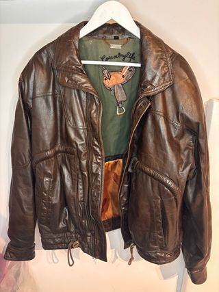 Chaqueta vintage Peter Lukas marrón