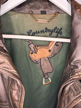 Chaqueta vintage Peter Lukas marrón