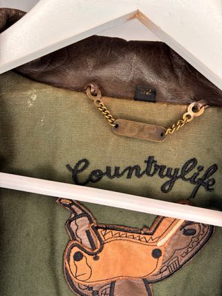 Chaqueta vintage Peter Lukas marrón