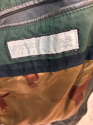 Chaqueta vintage Peter Lukas marrón