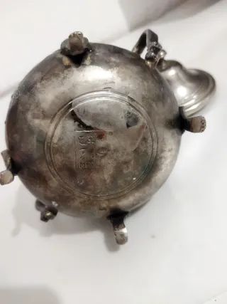 Azucarero Marroquí Bañado en Plata