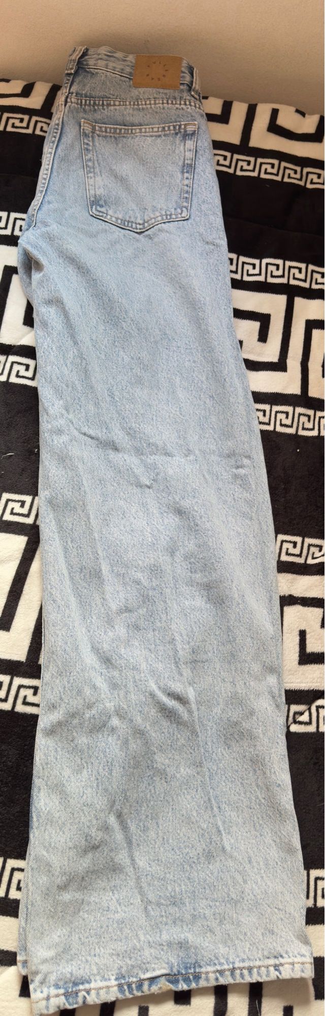 Pantalón vaquero recto ancho