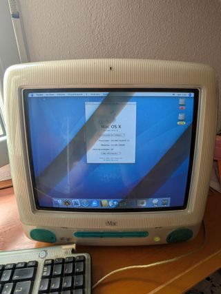 iMac G3 350 MHz PowerPC 256MB Mac OS X Tiger