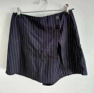 Falda pantalón rayas diplomáticas azul marino