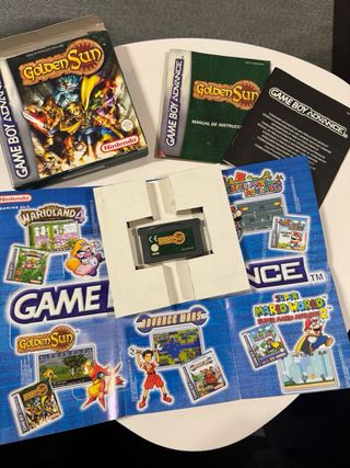 Golden Sun Game Boy Advance RPG