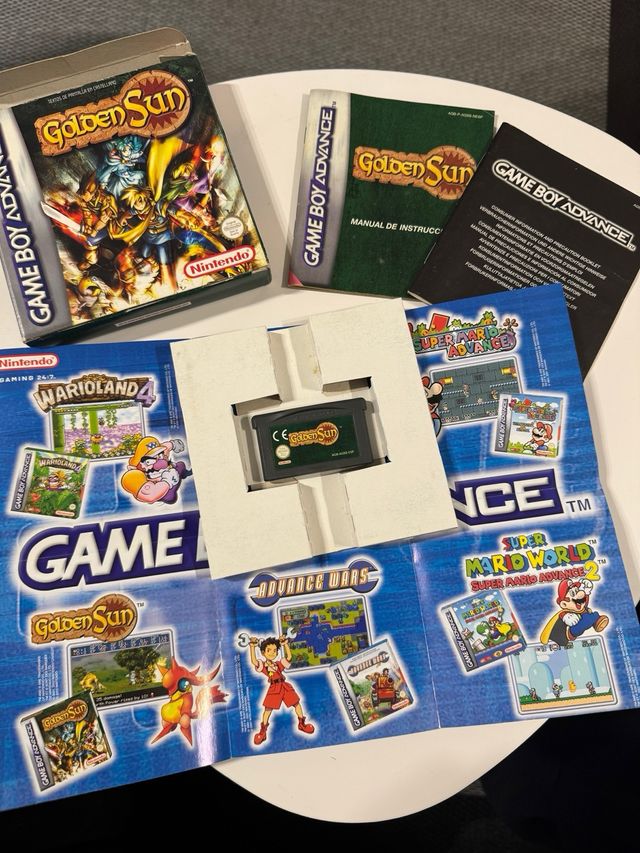 Golden Sun Game Boy Advance RPG