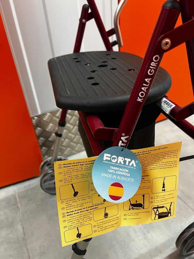Andador Forta Koala Giro con Asiento