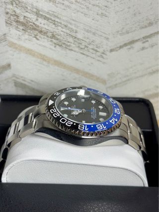 Reloj Seiko GMT-Master II Batgirl Azul-Negro