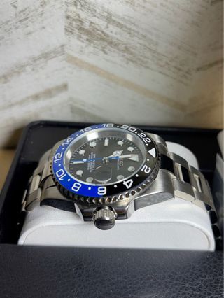 Reloj Seiko GMT-Master II Batgirl Azul-Negro