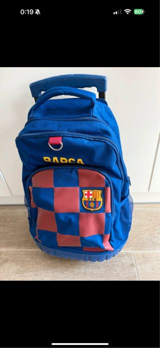 Mochila FC Barcelona con carro