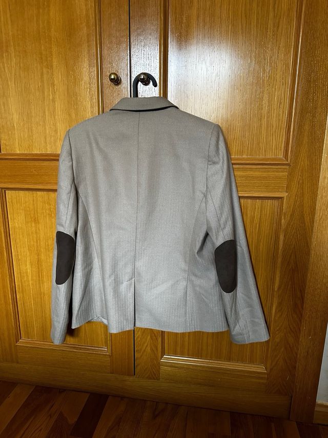 Chaqueta traje blazer mujer mango marrón talla L