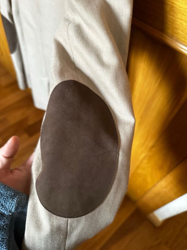 Chaqueta traje blazer mujer mango marrón talla L