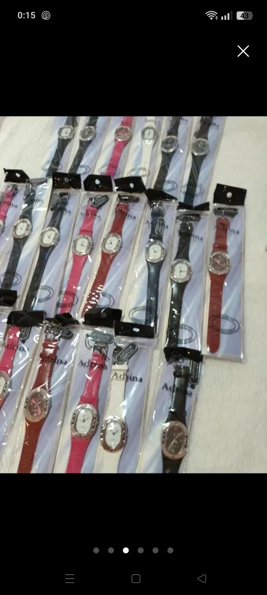 6 Relojes Adrina Nuevos