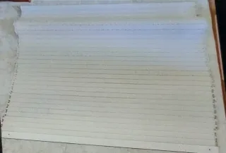 Persiana PVC Blanca Grande