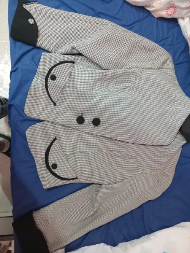 Chaqueta Talla 44 Gris y Negra