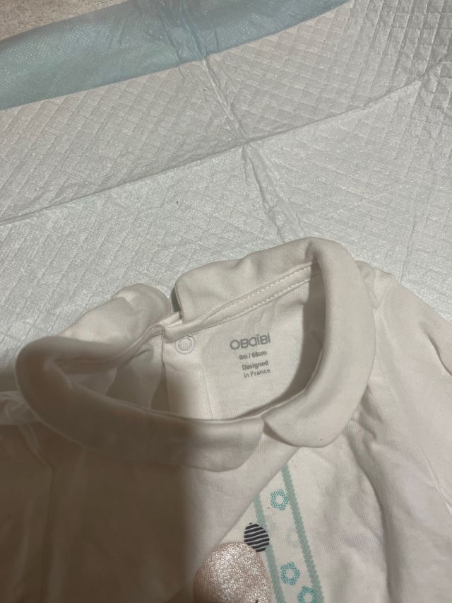 Camiseta bebé 6 meses ratón